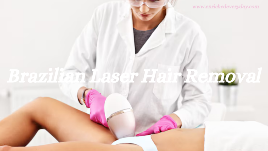 Full Brazilian Laser Hair Removal Before and After Photos​